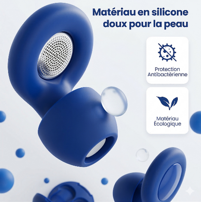 Bouchons d'Oreilles  – Silicone Souple & Réduction de Bruit 25dB – Confort Total